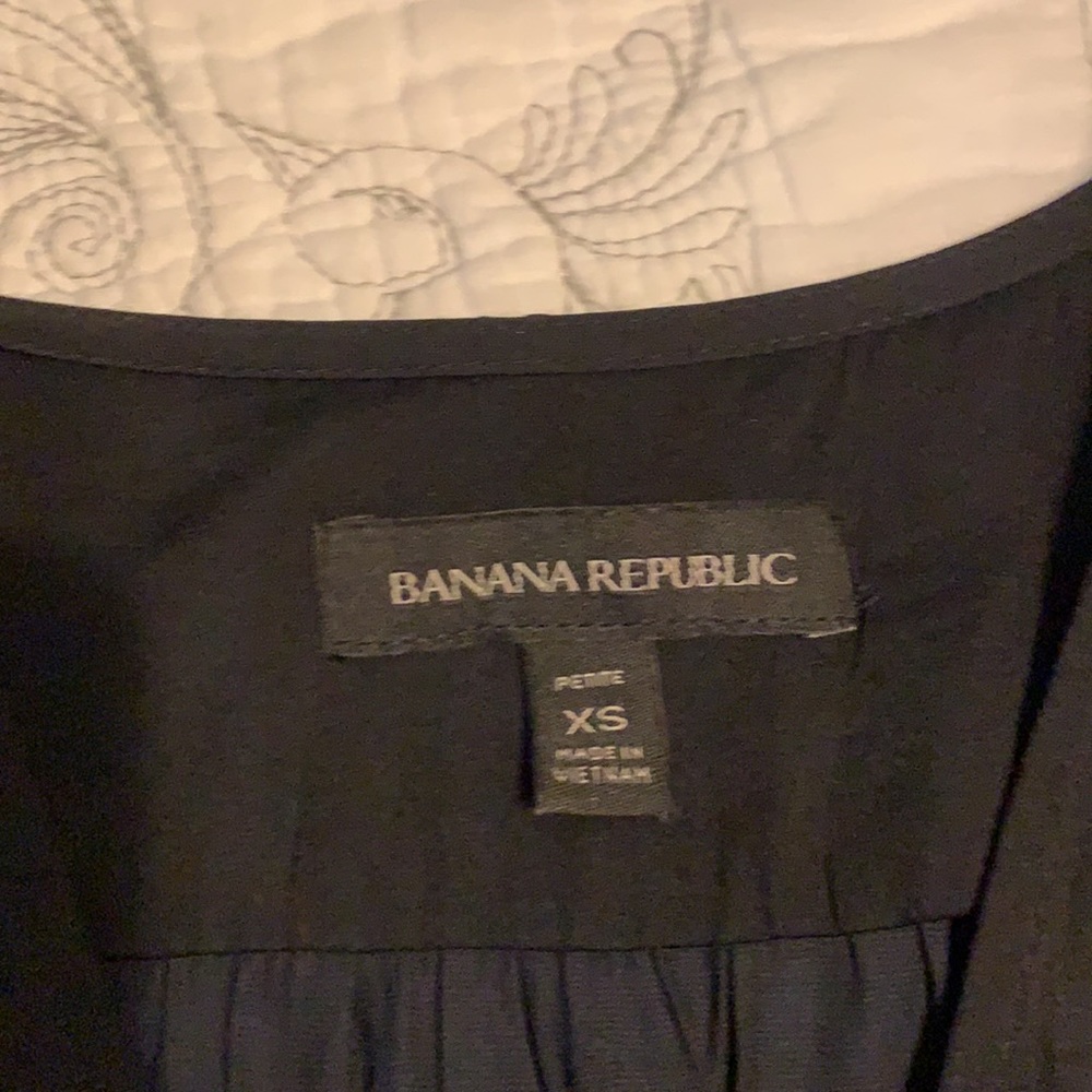 Banana Republic Peplum Top PXS - Picture 2 of 4
